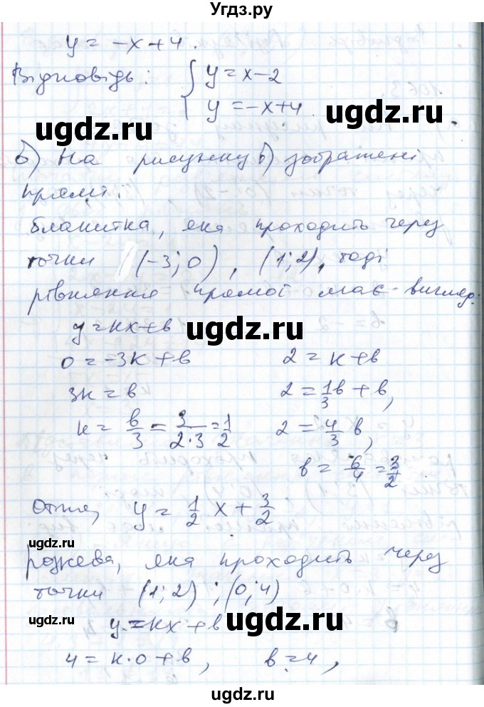 ГДЗ (Решебник №1) по алгебре 7 класс Мерзляк А.Г. / завдання номер / 1063(продолжение 2)
