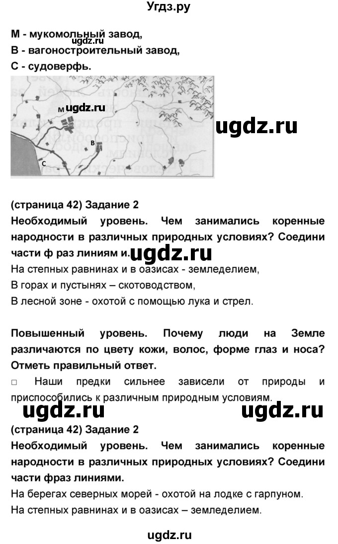 ГДЗ (Решебник) по окружающему миру 2 класс (проверочные и контрольные работы) Вахрушев А.А. / проверочная работа / 10(продолжение 3)