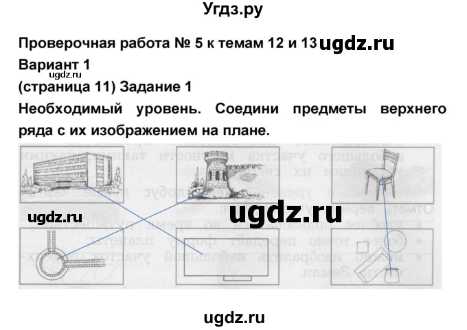 ГДЗ (Решебник) по окружающему миру 2 класс (проверочные и контрольные работы) Вахрушев А.А. / проверочная работа / 5