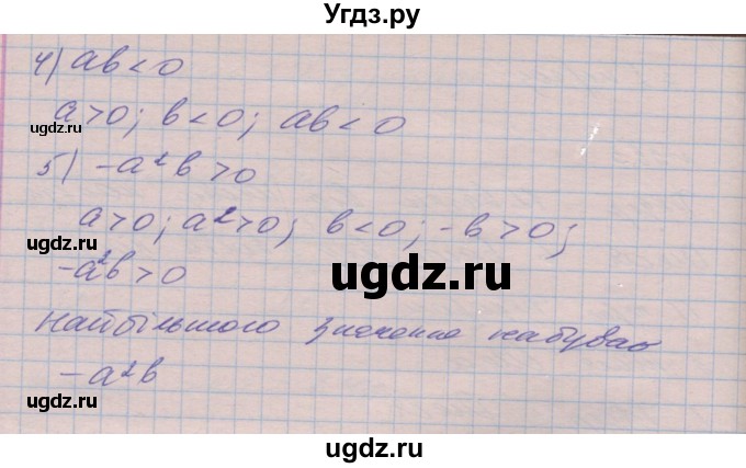 ГДЗ (Решебник №1) по алгебре 8 класс Мерзляк А.Г. / вправи номер / 554(продолжение 2)