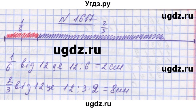 ГДЗ (Решебник №1) по математике 5 класс Истер О.С. / вправа номер / 1617