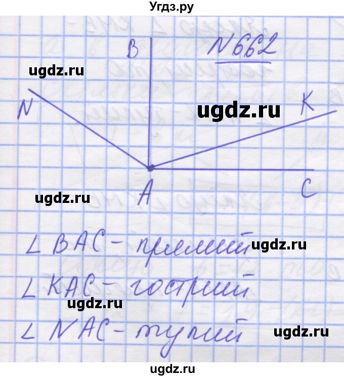 ГДЗ (Решебник №1) по математике 5 класс Истер О.С. / вправа номер / 662