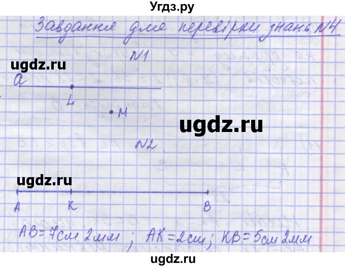 ГДЗ (Решебник №1) по математике 5 класс Истер О.С. / перевірка знань номер / 4