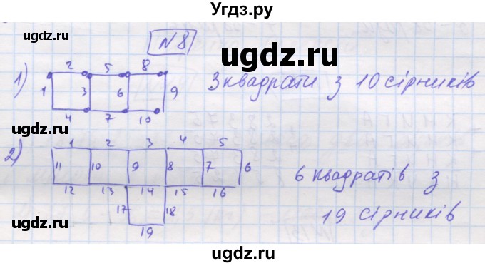 ГДЗ (Решебник №1) по математике 5 класс Истер О.С. / для тих, хто дюбит математику номер / 8