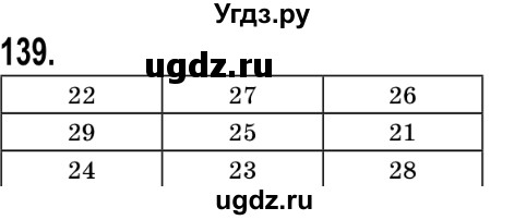 ГДЗ (Решебник №2) по математике 5 класс Истер О.С. / вправа номер / 139