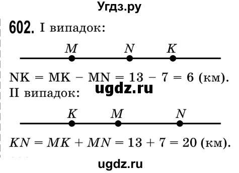 ГДЗ (Решебник №2) по математике 5 класс Истер О.С. / вправа номер / 602