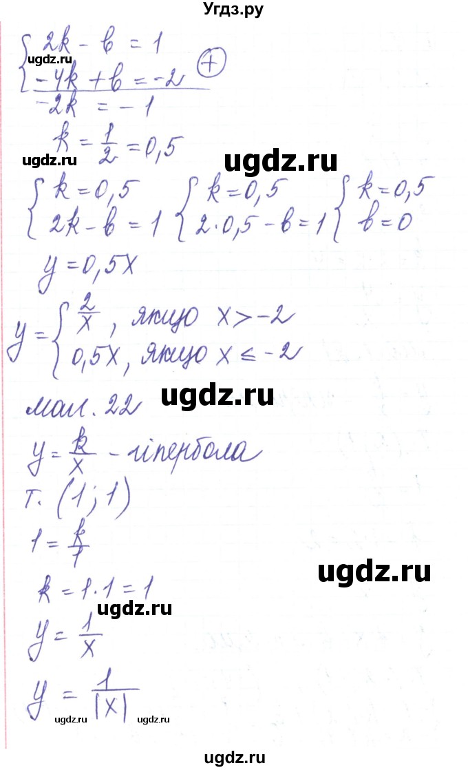 ГДЗ (Решебник) по алгебре 8 класс Тарасенкова Н.А. / вправа номер / 426(продолжение 2)