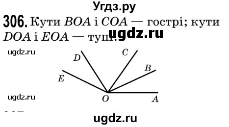 ГДЗ (Решебник №2) по математике 5 класс Мерзляк А.Г. / вправа номер / 306
