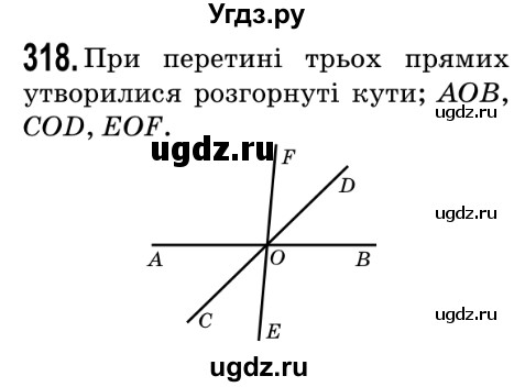 ГДЗ (Решебник №2) по математике 5 класс Мерзляк А.Г. / вправа номер / 318