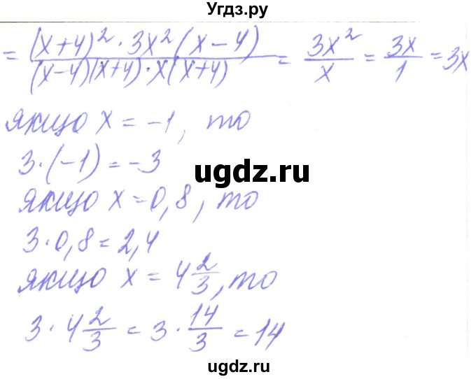 ГДЗ (Решебник) по алгебре 8 класс Кравчук В.Р. / вправа / 138(продолжение 2)