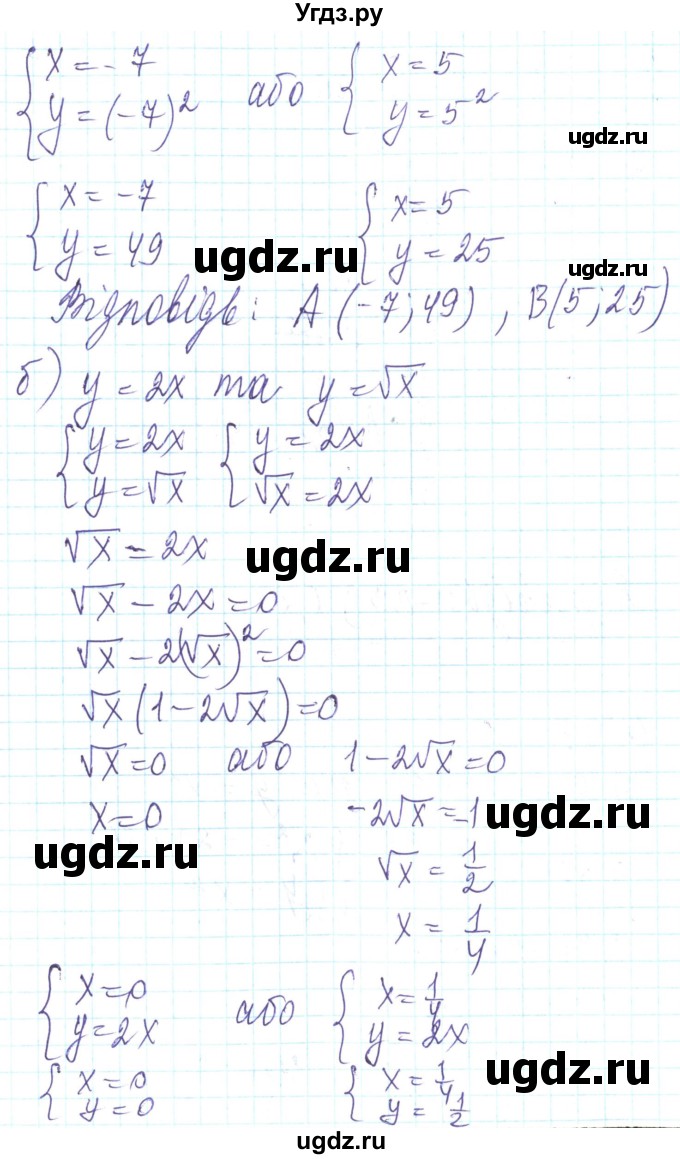 ГДЗ (Решебник) по алгебре 8 класс Кравчук В.Р. / вправа / 977(продолжение 2)