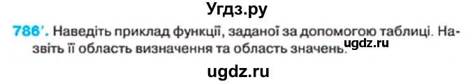 ГДЗ (Учебник) по алгебре 7 класс Тарасенкова Н.А. / вправа номер / 786