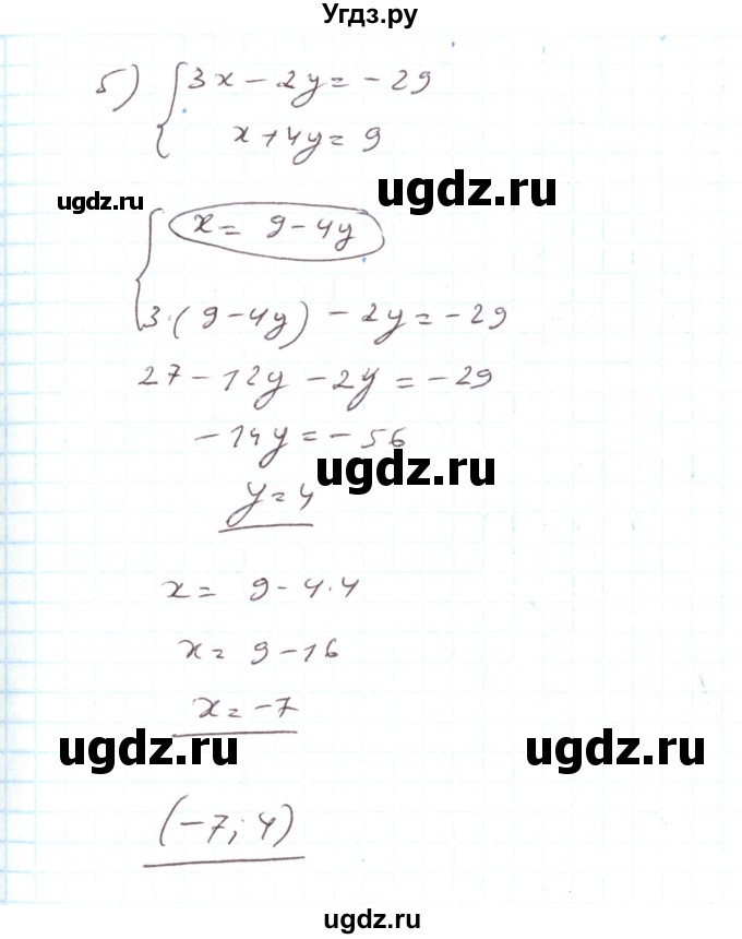 ГДЗ (Решебник) по алгебре 7 класс Тарасенкова Н.А. / вправа номер / 1129(продолжение 4)