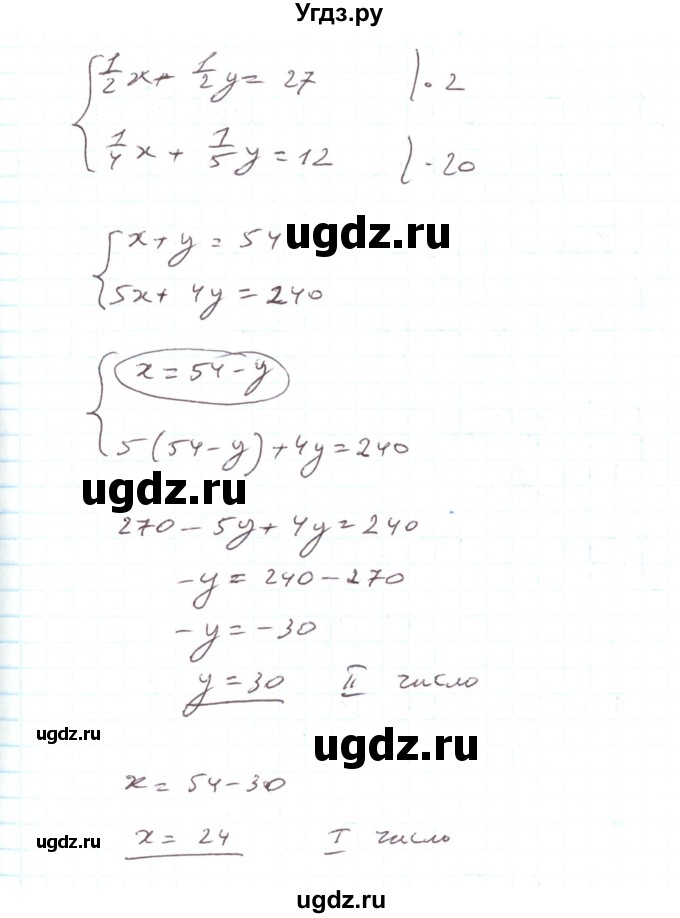 ГДЗ (Решебник) по алгебре 7 класс Тарасенкова Н.А. / вправа номер / 1160(продолжение 2)