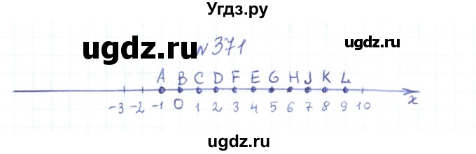 ГДЗ (Решебник) по алгебре 7 класс Тарасенкова Н.А. / вправа номер / 371