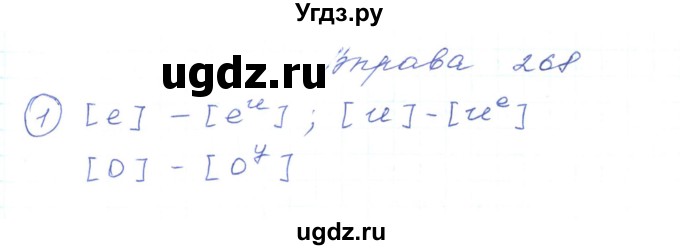 ГДЗ (Решебник) по украинскому языку 5 класс Ермоленко С.Я. / вправа номер / 268