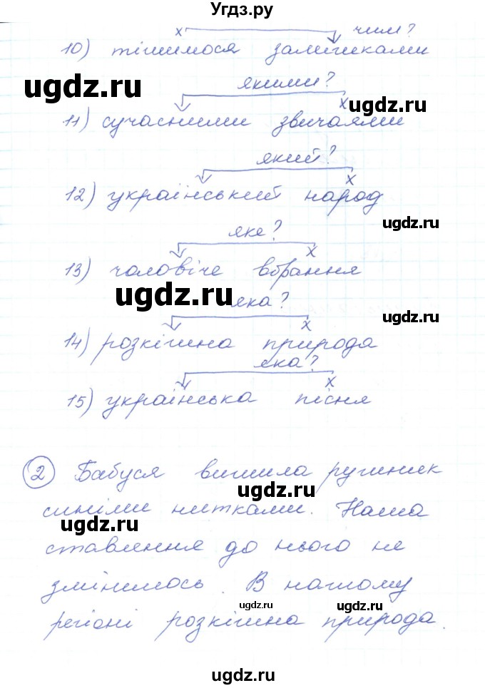ГДЗ (Решебник) по украинскому языку 5 класс Ермоленко С.Я. / вправа номер / 395(продолжение 2)