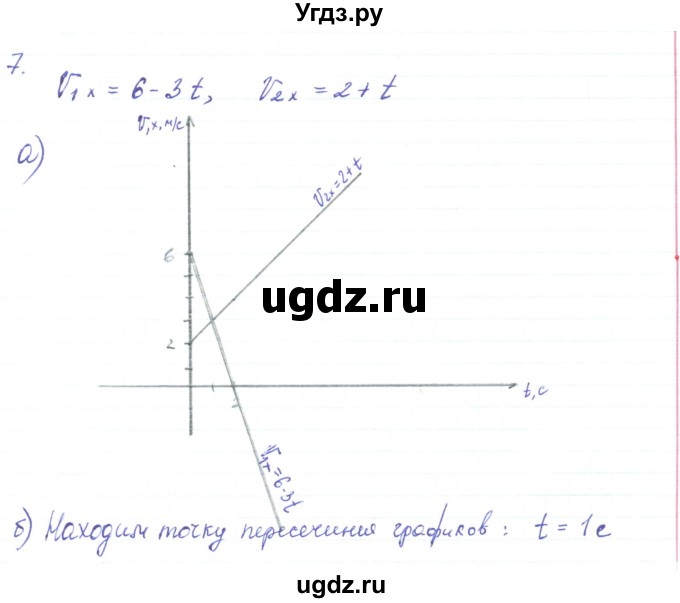 ГДЗ (Решебник) по физике 10 класс Генденштейн Л.Э. / параграф 3 номер / 7