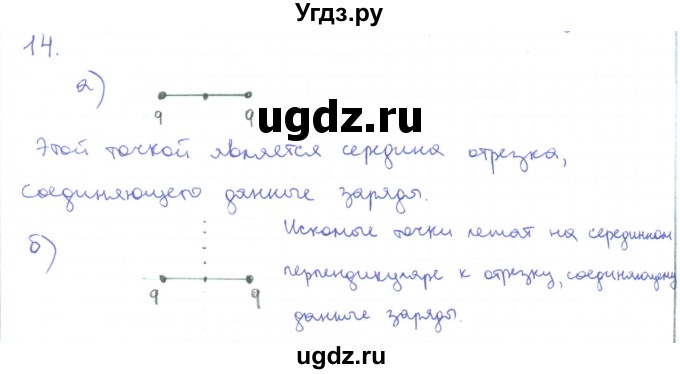 ГДЗ (Решебник) по физике 10 класс Генденштейн Л.Э. / параграф 35 номер / 14