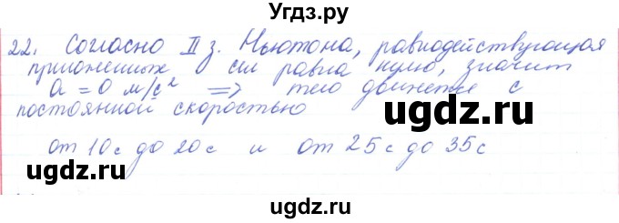 ГДЗ (Решебник) по физике 10 класс Генденштейн Л.Э. / параграф 6 номер / 22