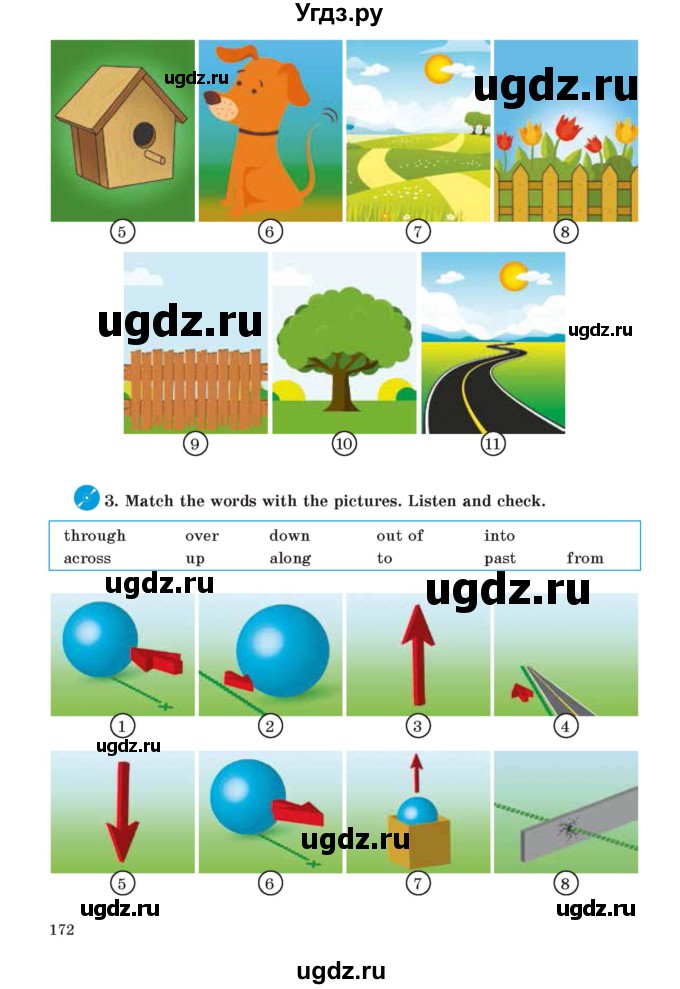 ГДЗ (Учебник) по английскому языку 5 класс Абдышева Ч.А. / страница номер / 172