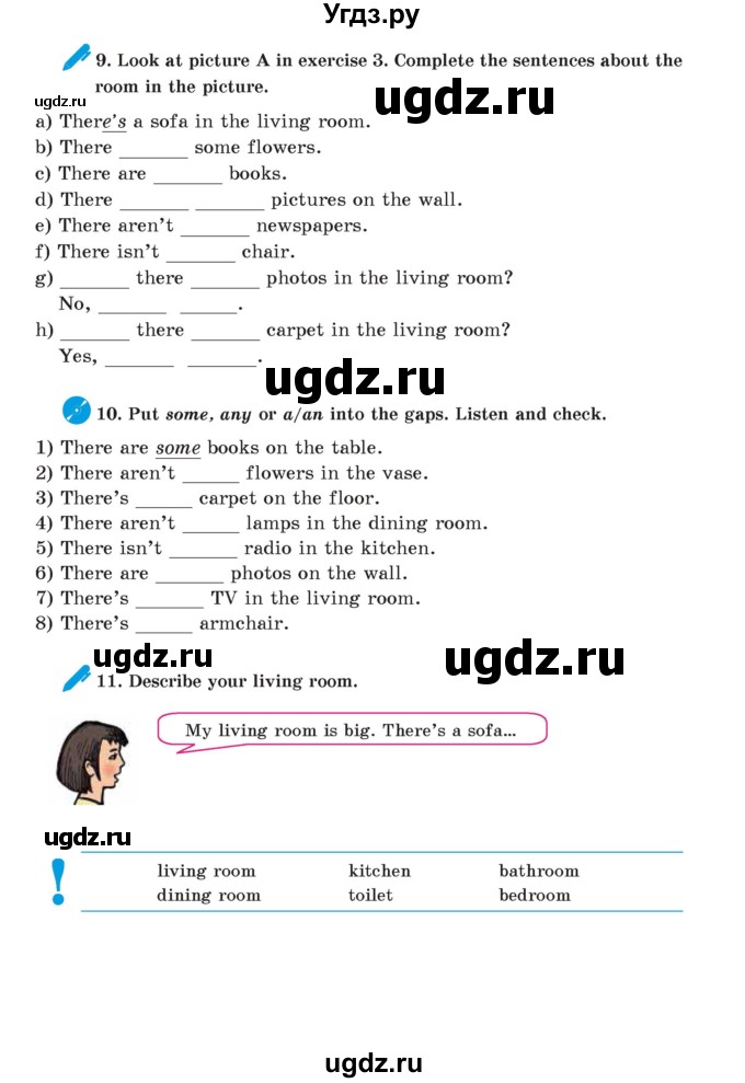 ГДЗ (Учебник) по английскому языку 5 класс Абдышева Ч.А. / страница номер / 189