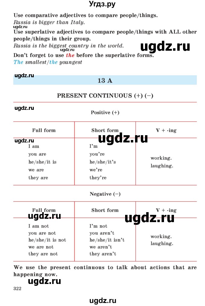 ГДЗ (Учебник) по английскому языку 5 класс Абдышева Ч.А. / страница номер / 322