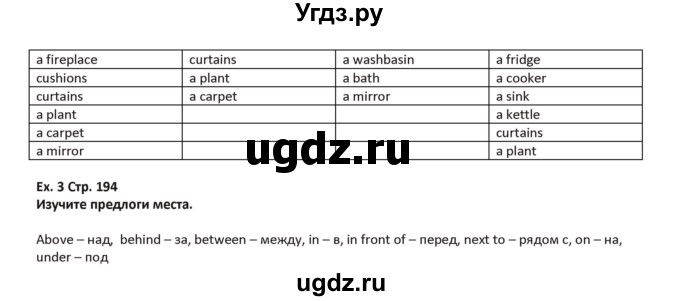 ГДЗ (Решебник) по английскому языку 5 класс Абдышева Ч.А. / страница номер / 194(продолжение 2)