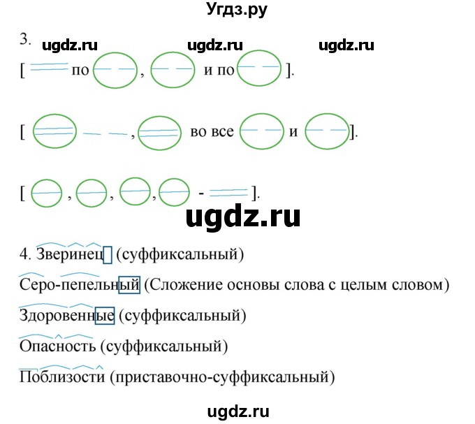 ГДЗ (Решебник) по русскому языку 6 класс (рабочая тетрадь) Склярова В.Л. / часть 3. страница номер / 25