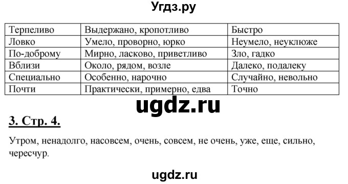 ГДЗ (Решебник) по русскому языку 6 класс (рабочая тетрадь) Склярова В.Л. / часть 4. страница номер / 4(продолжение 2)