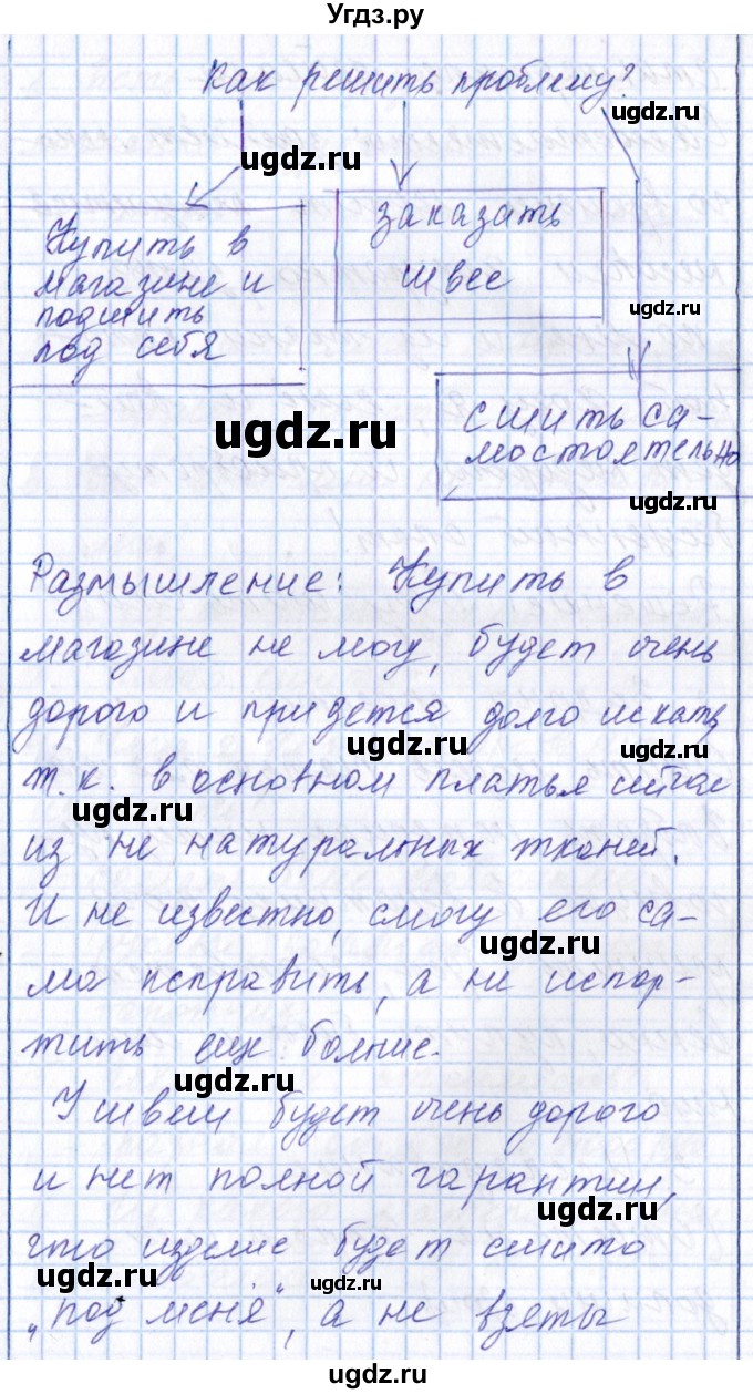 ГДЗ (Решебник к тетради 2016) по технологии 7 класс (рабочая тетрадь Индустриальные технологии) Тищенко А.Т. / страница номер / 66(продолжение 2)