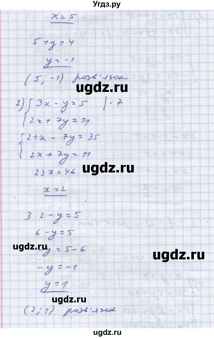 ГДЗ (Решебник) по алгебре 7 класс Истер О.С. / вправа номер / 1062(продолжение 2)