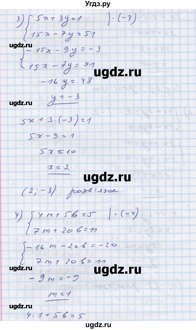 ГДЗ (Решебник) по алгебре 7 класс Истер О.С. / вправа номер / 1065(продолжение 3)