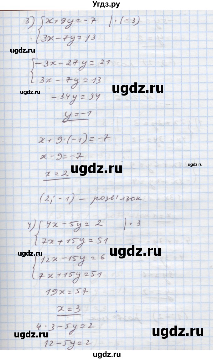 ГДЗ (Решебник) по алгебре 7 класс Истер О.С. / вправа номер / 1155(продолжение 2)
