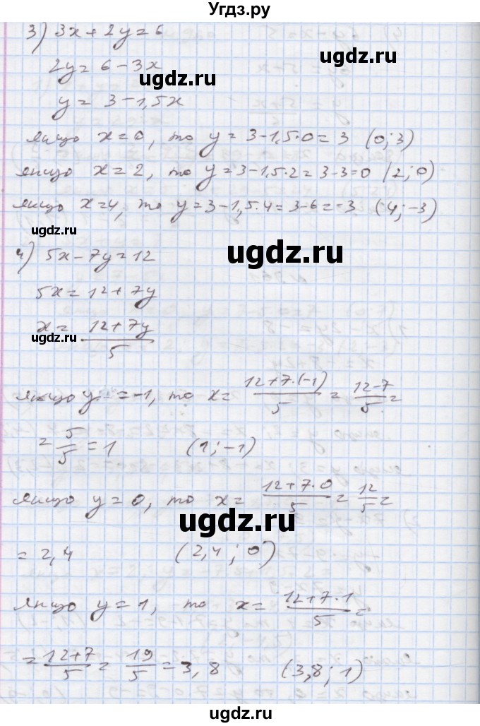 ГДЗ (Решебник) по алгебре 7 класс Истер О.С. / вправа номер / 961(продолжение 2)