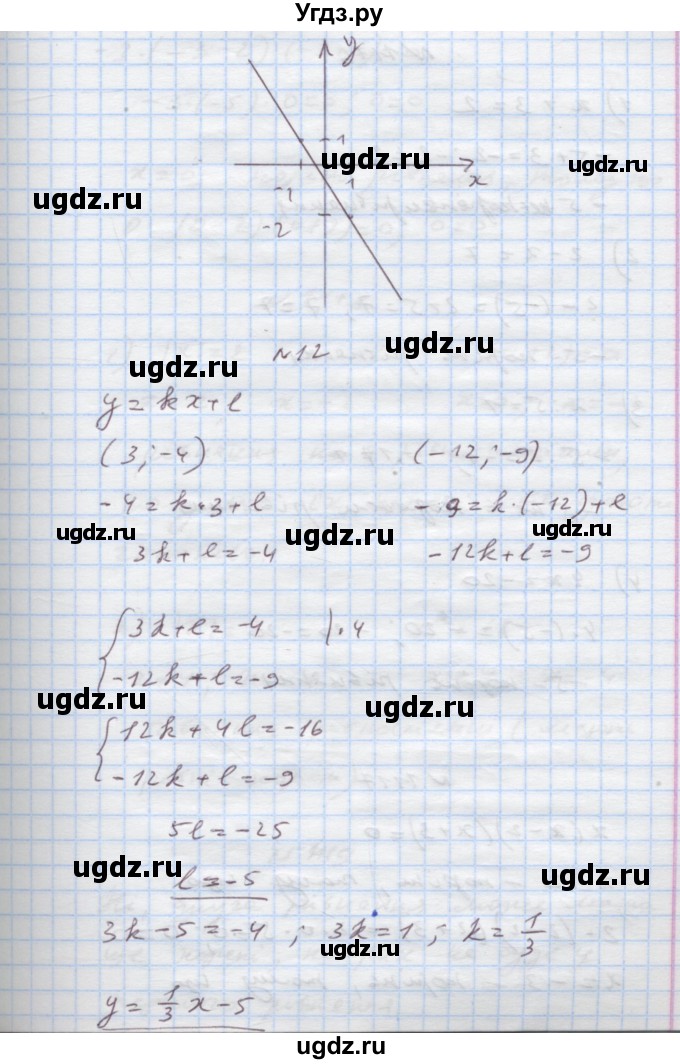 ГДЗ (Решебник) по алгебре 7 класс Истер О.С. / перевірка знань номер / §22-§30(продолжение 7)