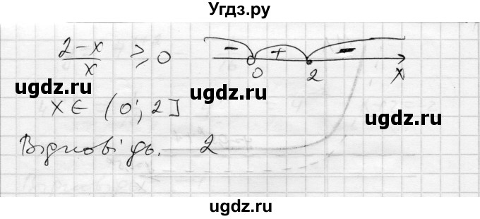 ГДЗ (Решебник) по алгебре 11 класс (комплексная тетрадь для контроля знаний) Зинченко О.Г. / страница номер / 20(продолжение 5)