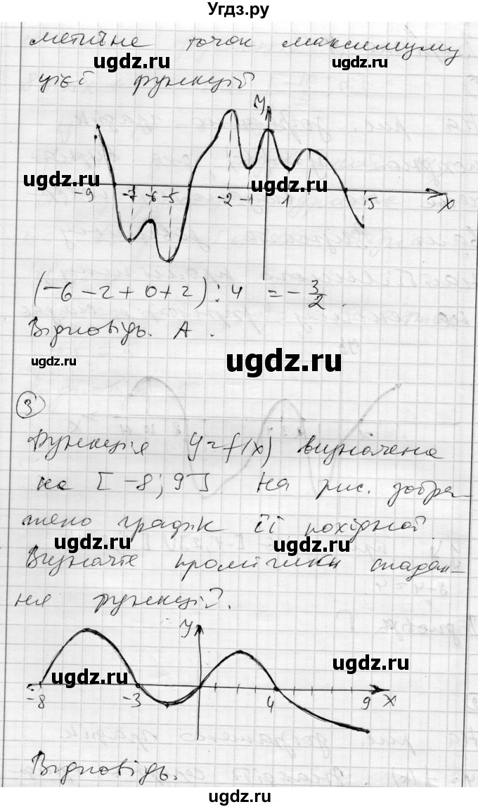 ГДЗ (Решебник) по алгебре 11 класс (комплексная тетрадь для контроля знаний) Зинченко О.Г. / страница номер / 31(продолжение 5)