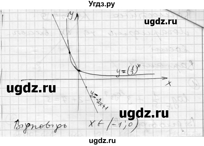 ГДЗ (Решебник) по алгебре 11 класс (комплексная тетрадь для контроля знаний) Зинченко О.Г. / страница номер / 10(продолжение 6)