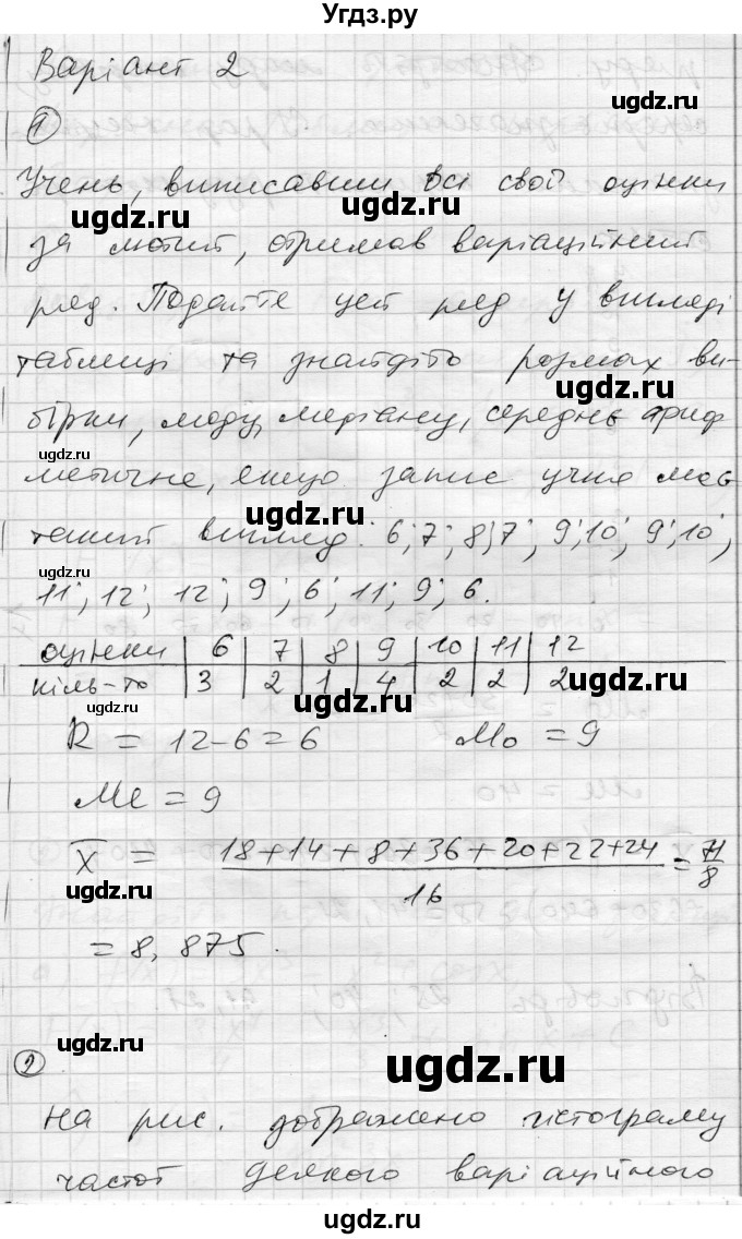 ГДЗ (Решебник) по алгебре 11 класс (комплексная тетрадь для контроля знаний) Зинченко О.Г. / страница номер / 21(продолжение 3)