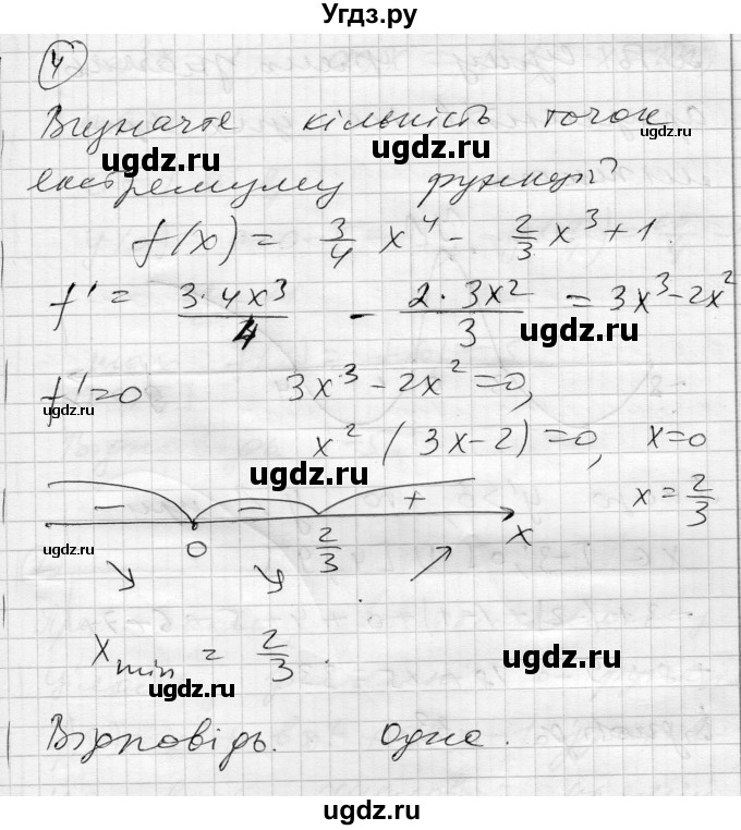 ГДЗ (Решебник) по алгебре 11 класс (комплексная тетрадь для контроля знаний) Зинченко О.Г. / страница номер / 33(продолжение 3)