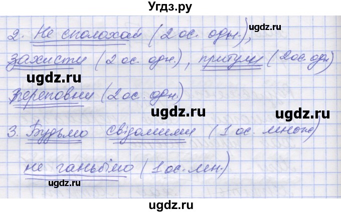 ГДЗ (Решебник) по украинскому языку 7 класс Заболотний О.В. / вправа номер / 133(продолжение 2)