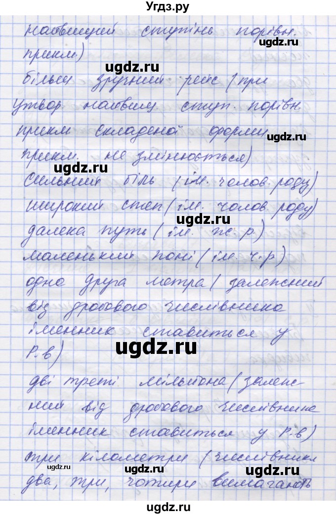ГДЗ (Решебник) по украинскому языку 7 класс Заболотний О.В. / вправа номер / 15(продолжение 2)