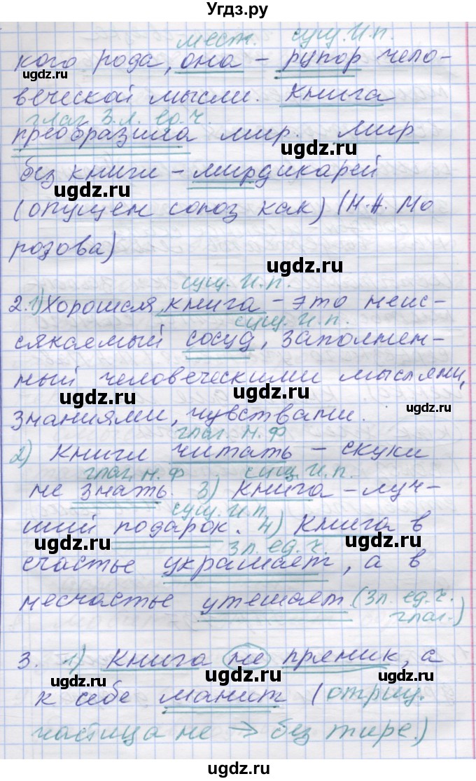 ГДЗ (Решебник) по русскому языку 7 класс Коновалова М.В. / упражнение номер / 196(продолжение 2)