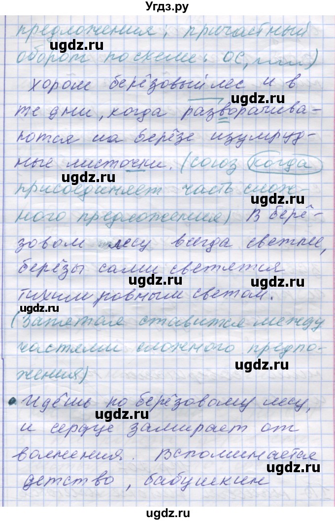 ГДЗ (Решебник) по русскому языку 7 класс Коновалова М.В. / упражнение номер / 206(продолжение 3)