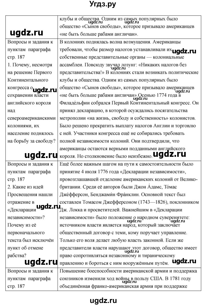 ГДЗ (Решебник) по истории 7 класс О.В. Дмитриева / параграф номер / 23(продолжение 3)
