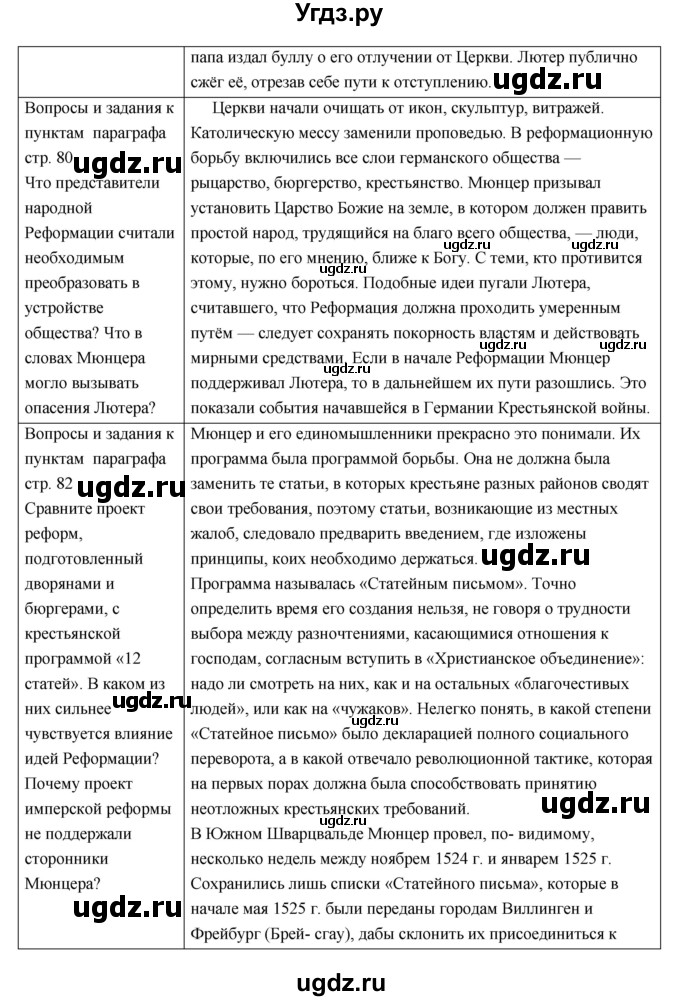 ГДЗ (Решебник) по истории 7 класс О.В. Дмитриева / параграф номер / 8(продолжение 4)