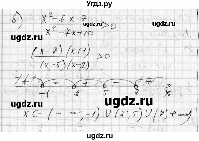 ГДЗ (Решебник) по алгебре 10 класс (комплексная тетрадь для контроля знаний) Скляренко О.В. / сторінка номер / 17(продолжение 2)