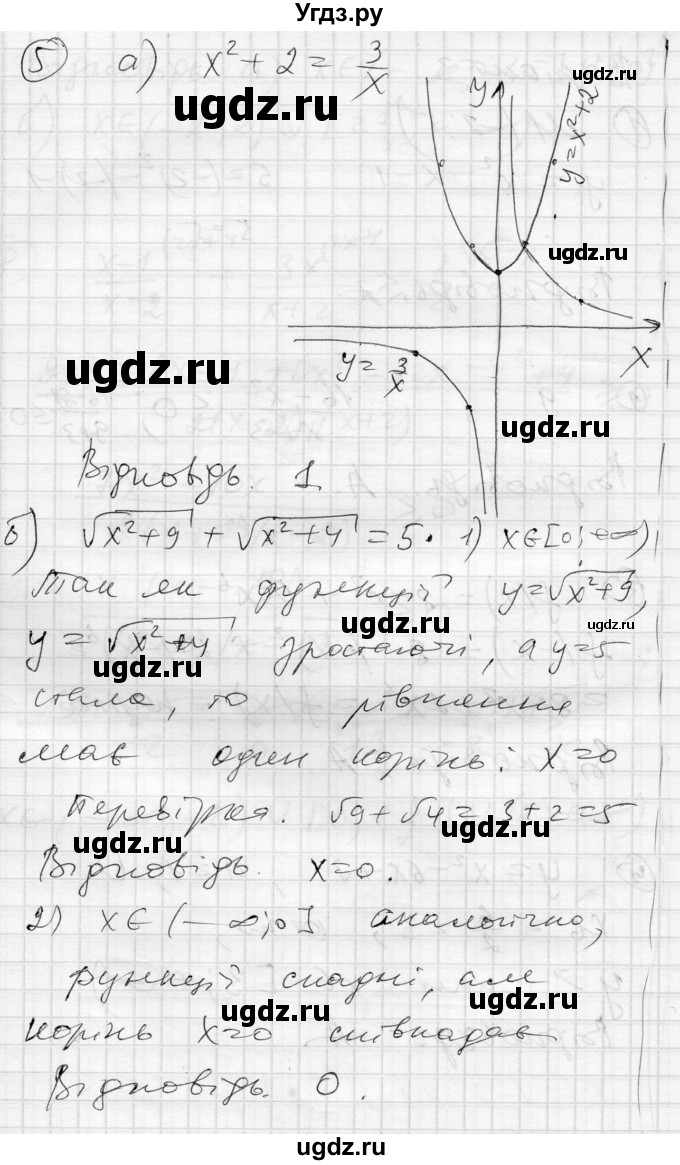 ГДЗ (Решебник) по алгебре 10 класс (комплексная тетрадь для контроля знаний) Скляренко О.В. / сторінка номер / 35(продолжение 2)