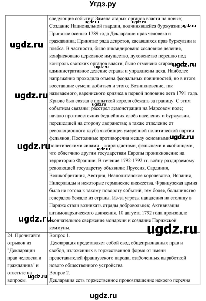 ГДЗ (Решебник) по истории 7 класс (рабочая тетрадь) Т.Д. Стецюра / глава номер / 8(продолжение 15)